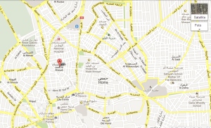Homs cartina google